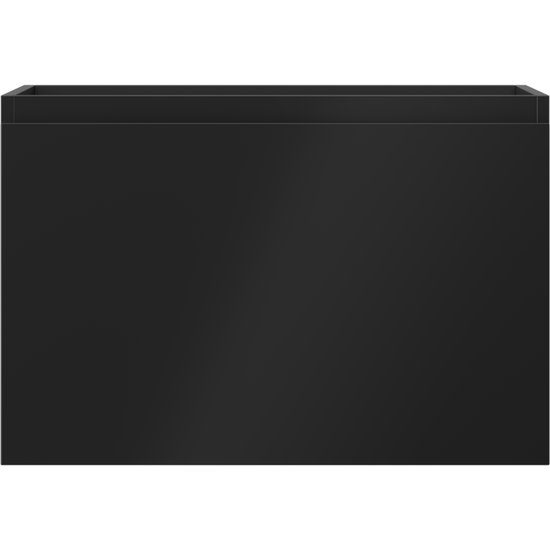Mexen Orio Badezimmerunterschrank 70 cm, 1 Schublade, schwarz matt - 91A10-07047-1-BF71