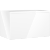 Mexen Orio Badezimmerschrank für Waschbecken 80 cm, 1 Schublade, weiß glänzend - 91A10-08047-1-BF00