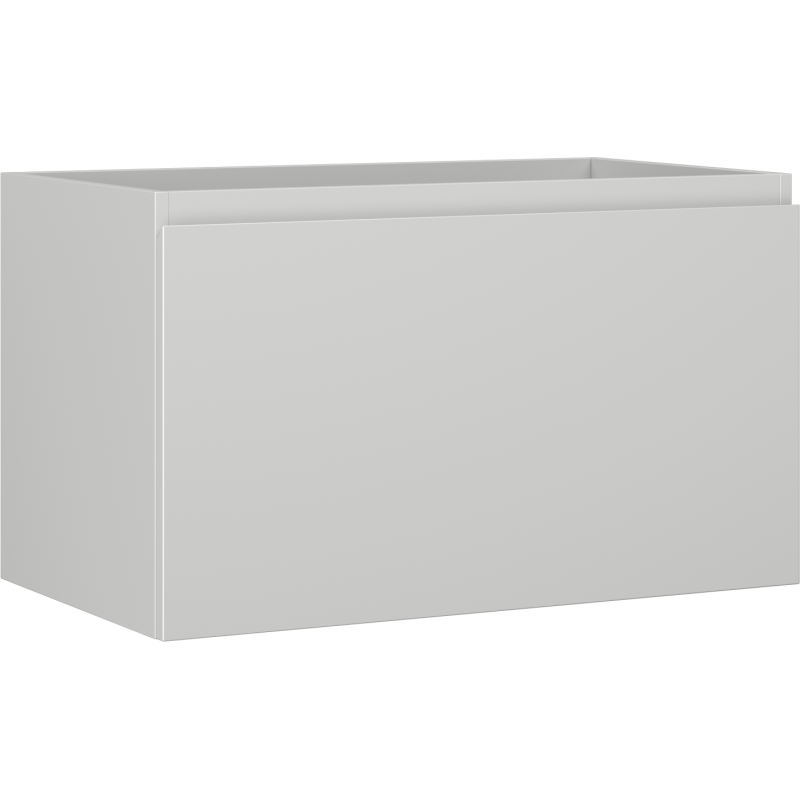 Mexen Orio Badezimmerunterschrank 80 cm, 1 Schublade, graumatt - 91A10-08047-1-BF62