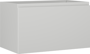 Mexen Orio Badezimmerunterschrank 80 cm, 1 Schublade, graumatt - 91A10-08047-1-BF62