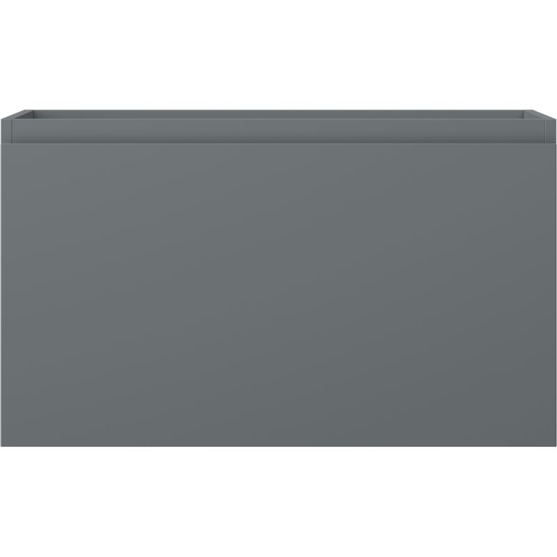 Mexen Orio Badezimmer-Unterschrank 80 cm, 1 Schublade, Graphit matt - 91A10-08047-1-BF66