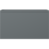 Mexen Orio Badezimmer-Unterschrank 80 cm, 1 Schublade, Graphit matt - 91A10-08047-1-BF66
