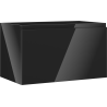 Mexen Orio Badezimmerunterschrank 80 cm, 1 Schublade, schwarz glänzend - 91A10-08047-1-BF70