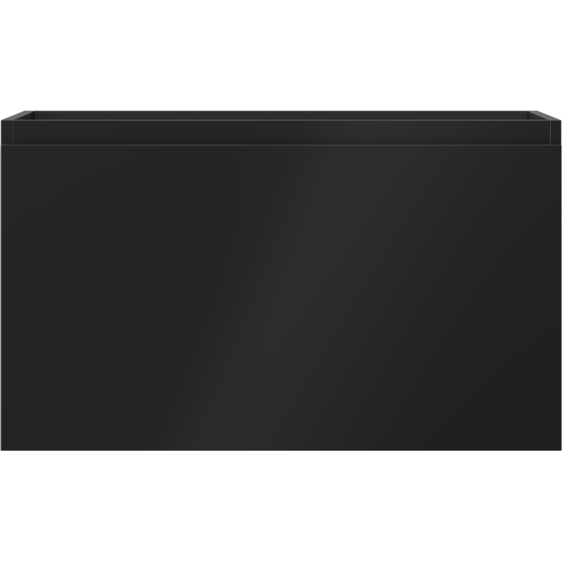 Mexen Orio Badezimmerunterschrank 80 cm, 1 Schublade, schwarz matt - 91A10-08047-1-BF71