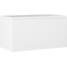 Mexen Orio Badezimmerschrank unter Waschbecken 90 cm, 1 Schublade, weiß matt - 91A10-09047-1-BF01