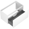 Mexen Orio Badezimmerschrank unter Waschbecken 90 cm, 1 Schublade, weiß matt - 91A10-09047-1-BF01