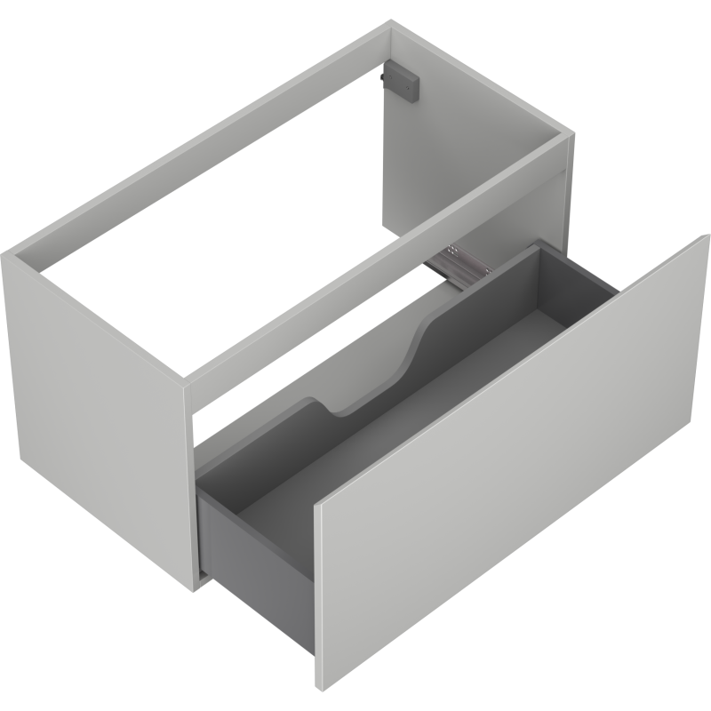 Mexen Orio Badezimmer-Unterschrank 90 cm, 1 Schublade, grau matt - 91A10-09047-1-BF62