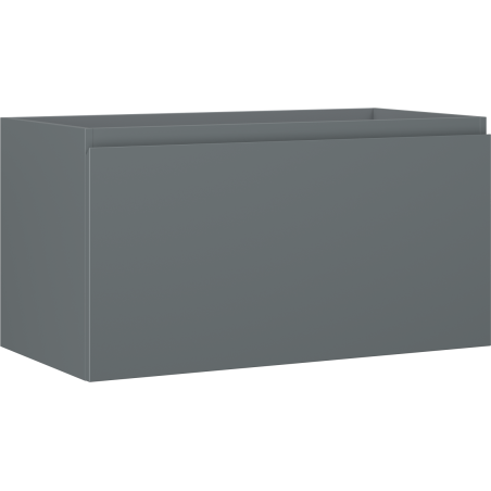 Mexen Orio Badezimmerschrank für Waschbecken 90 cm, 1 Schublade, grafit matt - 91A10-09047-1-BF66