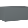 Mexen Orio Badezimmerschrank für Waschbecken 90 cm, 1 Schublade, grafit matt - 91A10-09047-1-BF66