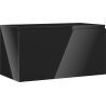 Mexen Orio Badezimmer-Unterschrank 90 cm, 1 Schublade, schwarz glänzend - 91A10-09047-1-BF70