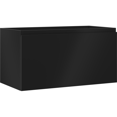 Mexen Orio Badezimmerschrank unter Waschbecken 90 cm, 1 Schublade, schwarz matt - 91A10-09047-1-BF71