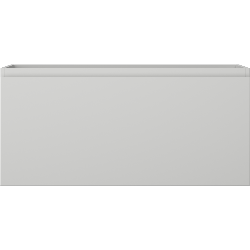Mexen Orio Badezimmerschrank unter dem Waschbecken 100 cm, 1 Schublade, grau matt - 91A10-10047-1-BF62