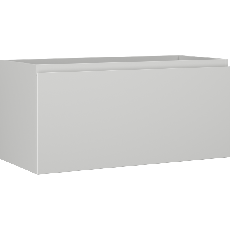 Mexen Orio Badezimmerschrank unter dem Waschbecken 100 cm, 1 Schublade, grau matt - 91A10-10047-1-BF62