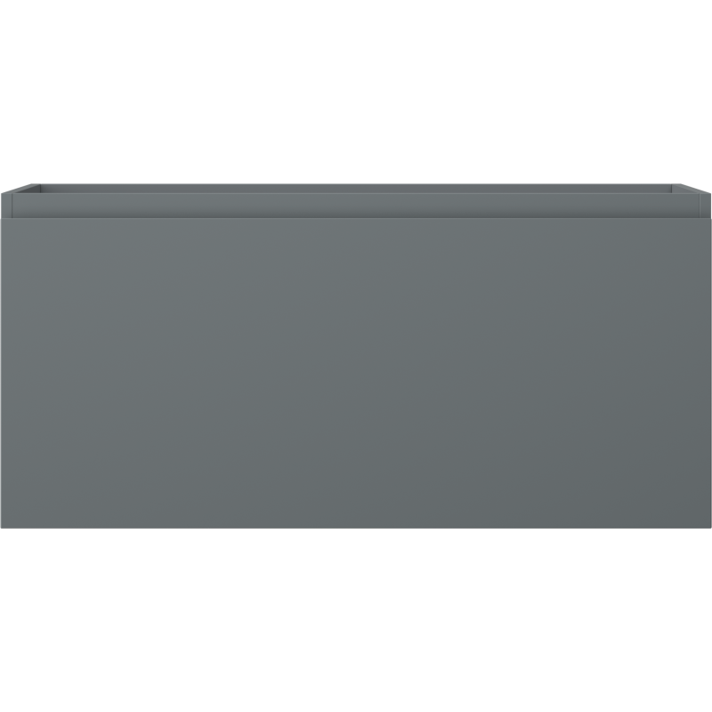Mexen Orio Badunterschrank 100 cm, 1 Schublade, Graphit matt - 91A10-10047-1-BF66