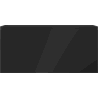 Mexen Orio Badezimmerschrank 100 cm, 1 Schublade, schwarz matt - 91A10-10047-1-BF71