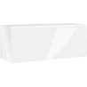 Mexen Orio Badezimmerschrank 120 cm, 1 Schublade, Weiß Hochglanz - 91A10-12047-1-BF00