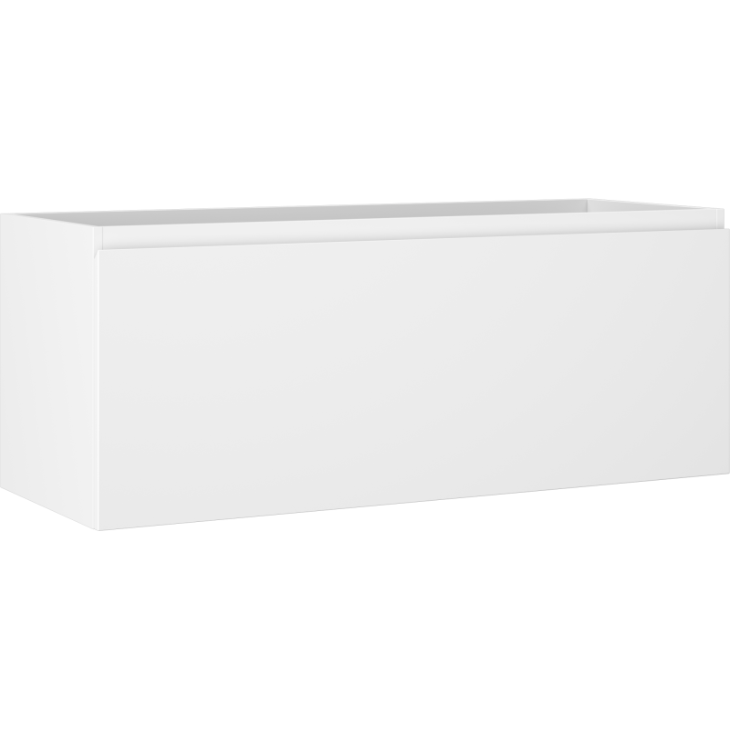 Mexen Orio Badschrank für Waschbecken 120 cm, 1 Schublade, weiß matt - 91A10-12047-1-BF01