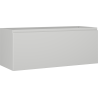 Mexen Orio Badezimmerschrank für Waschbecken 120 cm, 1 Schublade, Grau Matt - 91A10-12047-1-BF62