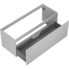 Mexen Orio Badezimmerschrank für Waschbecken 120 cm, 1 Schublade, Grau Matt - 91A10-12047-1-BF62