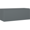 Mexen Orio Badezimmerschrank für Waschbecken 120 cm, 1 Schublade, Grafit Matt - 91A10-12047-1-BF66