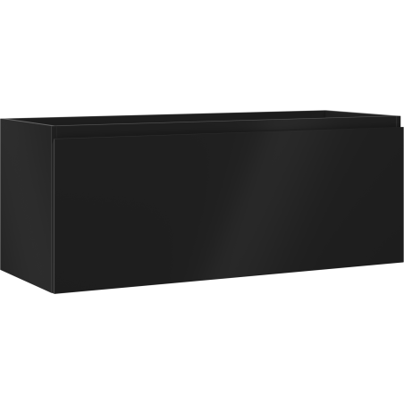 Mexen Orio Badezimmerschrank für Waschbecken 120 cm, 1 Schublade, schwarz matt - 91A10-12047-1-BF71