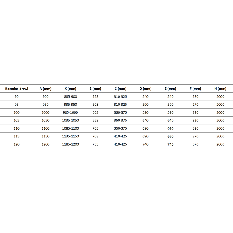 Mexen Mist L Drehduschtür 90 cm, transparent, gebürstetes Kupfer - 8A4L-090-000-65-00