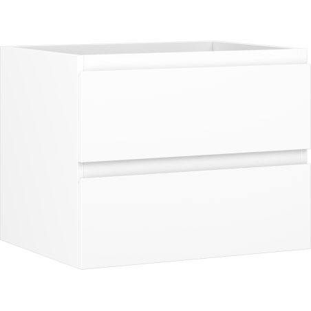 Mexen Orio Badezimmerschrank unter Waschbecken 60 cm, 2 Schubladen, weiß matt - 91A10-06047-2-BFF01