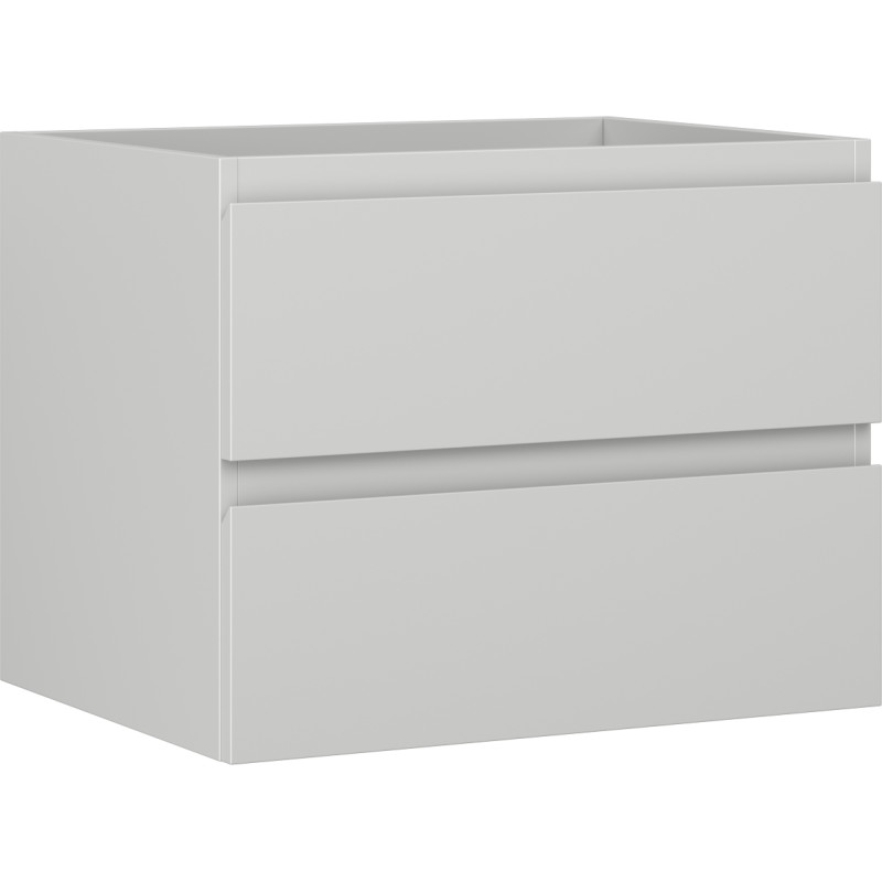 Mexen Orio Badezimmerunterschrank 60 cm, 2 Schubladen, grau matt - 91A10-06047-2-BFF62