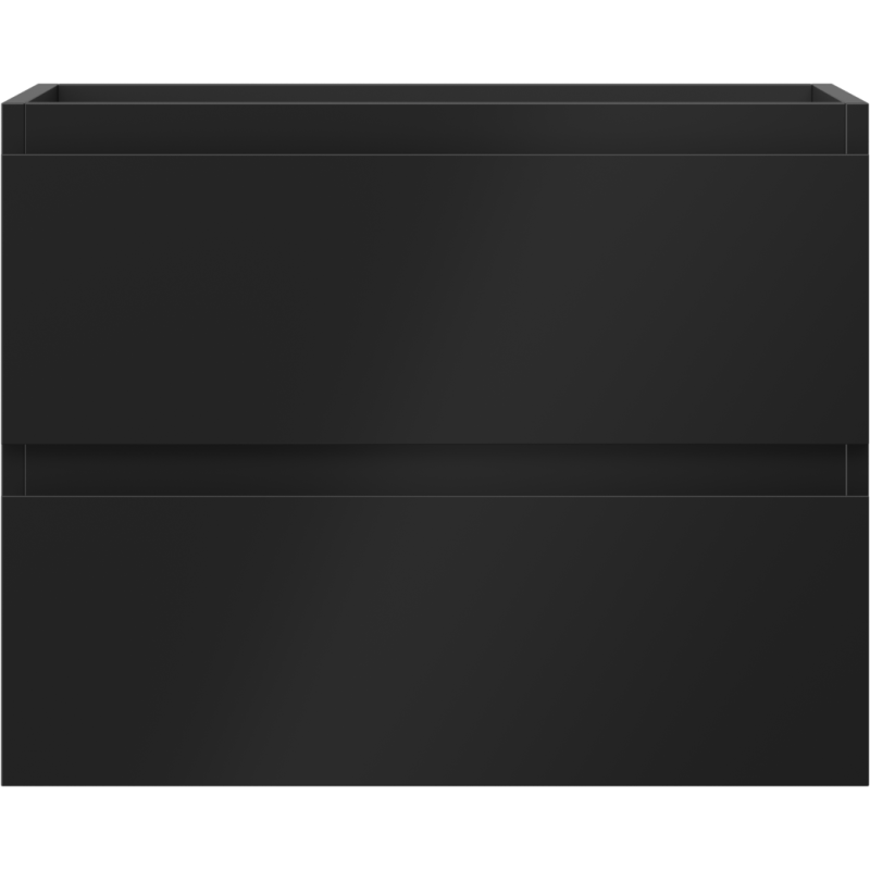 Mexen Orio Badezimmerunterschrank 60 cm, 2 Schubladen, schwarz matt - 91A10-06047-2-BFF71