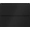 Mexen Orio Badezimmerunterschrank 60 cm, 2 Schubladen, schwarz matt - 91A10-06047-2-BFF71