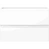 Mexen Orio Badezimmer-Unterschrank 70 cm, 2 Schubladen, weiß matt - 91A10-07047-2-BFF01