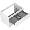 Mexen Orio Badezimmer-Unterschrank 70 cm, 2 Schubladen, weiß matt - 91A10-07047-2-BFF01
