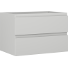 Mexen Orio Badezimmerschrank für Waschtisch 70 cm, 2 Schubladen, grau matt - 91A10-07047-2-BFF62