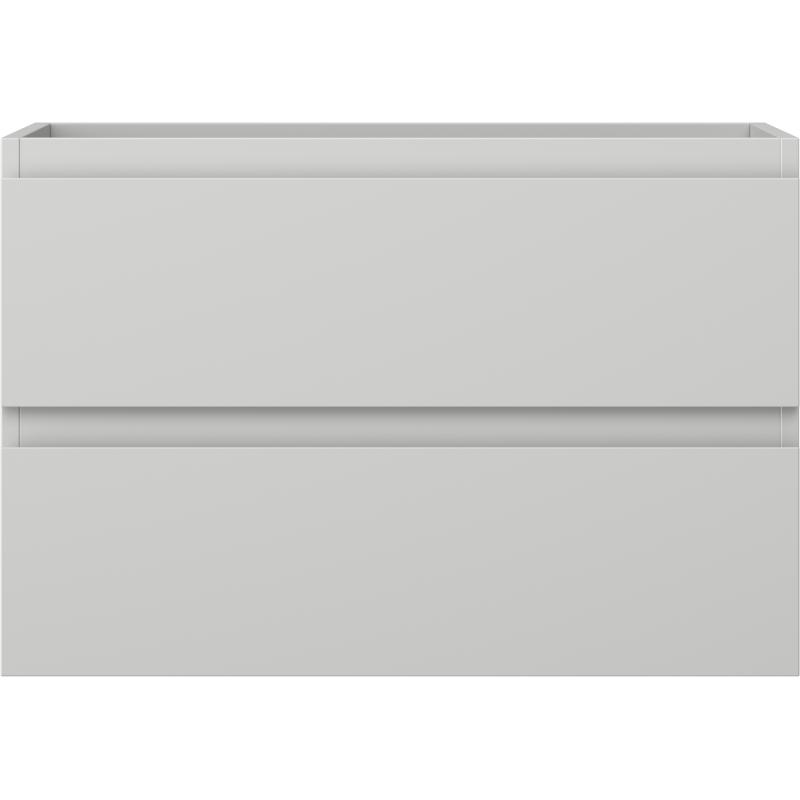 Mexen Orio Badezimmerschrank für Waschtisch 70 cm, 2 Schubladen, grau matt - 91A10-07047-2-BFF62