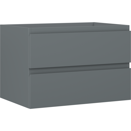Mexen Orio Badezimmer-Unterschrank 70 cm, 2 Schubladen, Graphit matt - 91A10-07047-2-BFF66