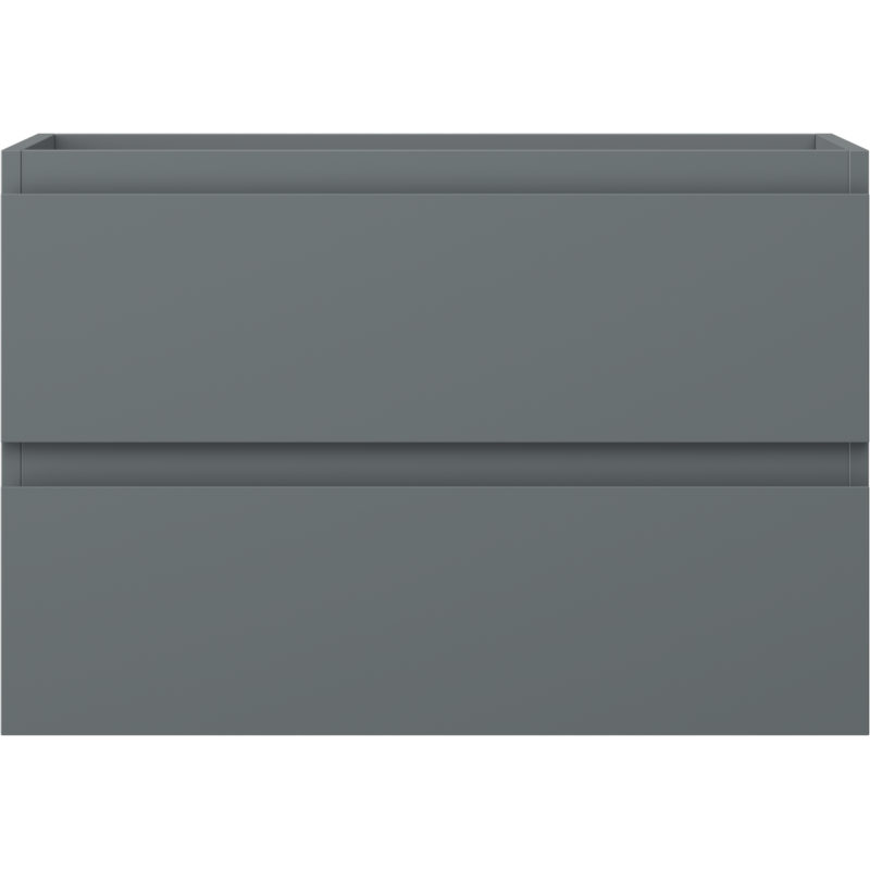 Mexen Orio Badezimmer-Unterschrank 70 cm, 2 Schubladen, Graphit matt - 91A10-07047-2-BFF66