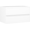 Mexen Orio Badezimmerschrank für Waschtisch 80 cm, 2 Schubladen, weiß matt - 91A10-08047-2-BFF01