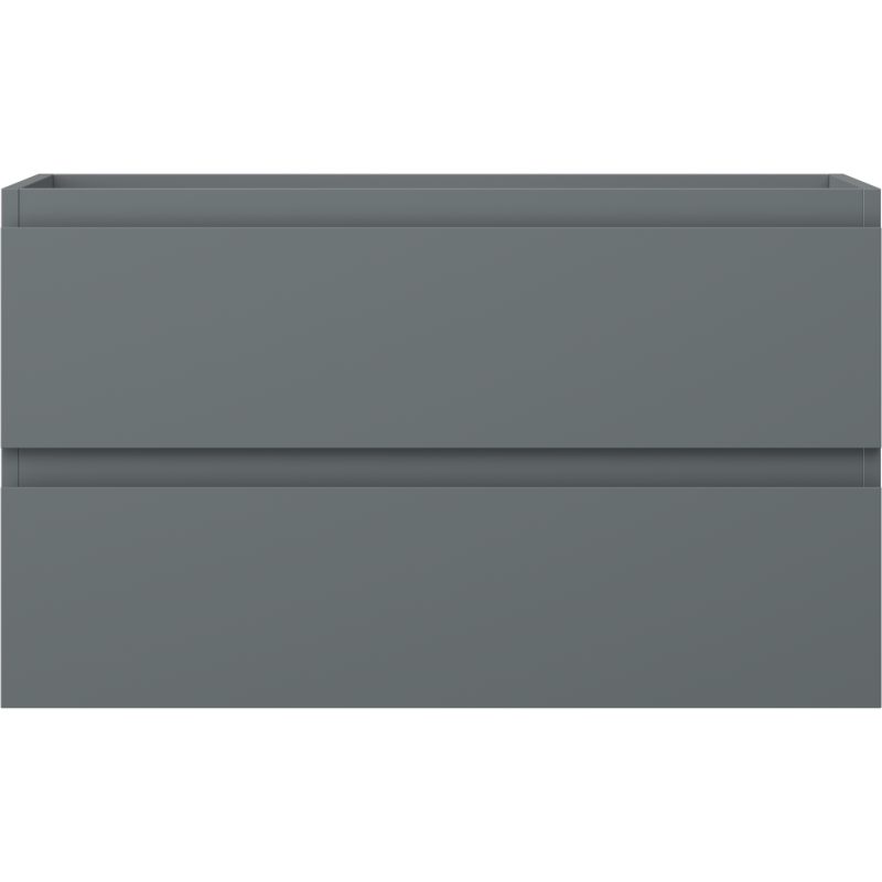 Mexen Orio Badezimmer-Unterschrank 80 cm, 2 Schubladen, Mattgraphit - 91A10-08047-2-BFF66