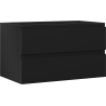 Mexen Orio Badezimmerschrank 80 cm, 2 Schubladen, schwarz matt - 91A10-08047-2-BFF71