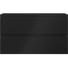 Mexen Orio Badezimmerschrank 80 cm, 2 Schubladen, schwarz matt - 91A10-08047-2-BFF71