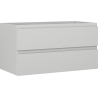 Mexen Orio Badezimmerschrank für Waschbecken 90 cm, 2 Schubladen, grau matt - 91A10-09047-2-BFF62