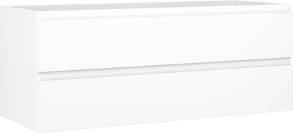 Mexen Orio Badezimmerschrank unter Waschbecken 120 cm, 2 Schubladen, weiß matt - 91A10-12047-2-BFF01