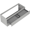 Mexen Orio Badezimmer-Unterschrank 120 cm, 2 Schubladen, graumatt - 91A10-12047-2-BFF62