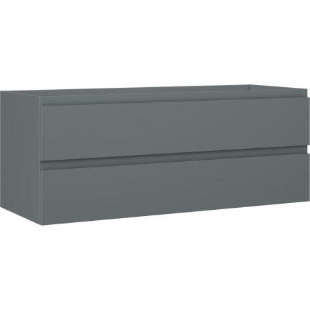 Mexen Orio Badezimmerwaschtischschrank 120 cm, 2 Schubladen, Graphit matt - 91A10-12047-2-BFF66