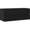 Mexen Orio Badezimmer-Unterschrank 120 cm, 2 Schubladen, Schwarz matt - 91A10-12047-2-BFF71