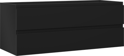 Mexen Orio Badezimmer-Unterschrank 120 cm, 2 Schubladen, Schwarz matt - 91A10-12047-2-BFF71