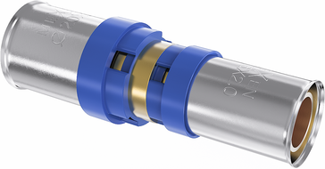 Mexen PEX-P Pressfitting, verpressbare PEX-Reduktion 25 x 16 - W97121-2516-00