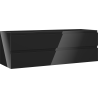 Mexen Orio Badezimmer-Unterschrank 140 cm, 2 Schubladen, schwarz glänzend - 91A10-14047-2-BFF70