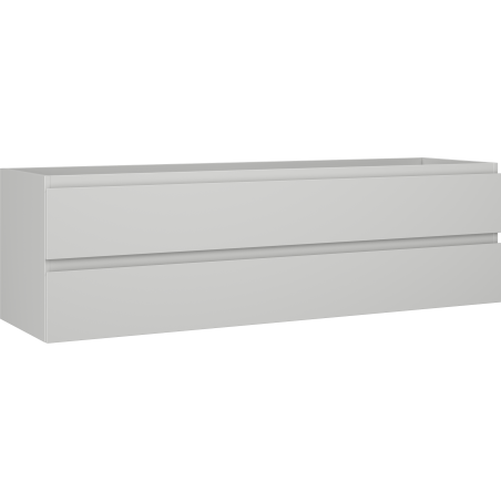 Mexen Orio Badezimmerschrank für Waschbecken 160 cm, 2 Schubladen, grau matt - 91A10-16047-2-BFF62