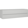 Mexen Orio Badezimmerschrank für Waschbecken 160 cm, 2 Schubladen, grau matt - 91A10-16047-2-BFF62